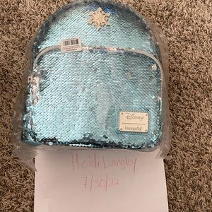 Disney Frozen mini backpack.